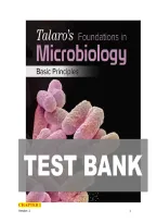 Test Bank For Talaro's Foundations In Microbiology 12Th Edition By Barry Chess Isbn&colon; 978-1265739362 Complete Guide All Chapters Covered 100&percnt; Verified A&plus; Grade Assured&excl;&excl;&excl;&excl;