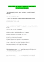 ISSA ExamNUTR Section 1 questions with answers graded A Exam with correct Answers