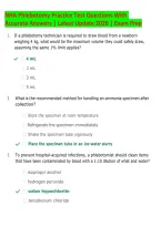5 Different NHA Phlebotomy  Exams&comma; Questions and Answers