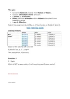 EDCO 735 Statistics Module 3 &vert; Questions and Answers &vert; Latest Update 2026-2027 &vert; 100&percnt; Correct &vert; LU