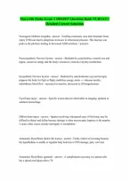 Maryville Patho NURS 611 Exam 2 QUESTIONS AND ANSWERS 20262027 100 Correct Answers Verified A Graded