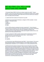 Bio 302 Final &lpar;Cal Poly&rpar; Exam Questions And Answers