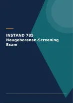 INSTAND 785 Neugeborenen-Screening Exam