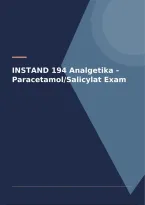 INSTAND 194 Analgetika - Paracetamol&sol;Salicylat Exam