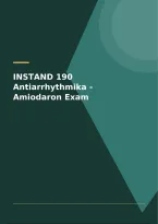 INSTAND 190 Antiarrhythmika - Amiodaron Exam