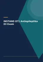 INSTAND 871 Antiepileptika 03 Exam