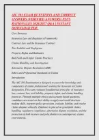 Aic 301 Exam Questions And Correct &NewLine;Answers &lpar;Verified Answers&rpar; Plus &NewLine;Rationales 2026&sol;2027 Q&A &vert; Instant &NewLine;Download Pdf&period;