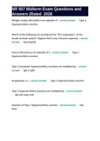 NR 507 Midterm Exam Questions and Answers &lpar;Rated 2026