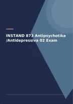 INSTAND 873 Antipsychotika&sol;Antidepressiva 02 Exam