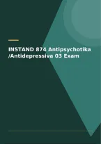 INSTAND 874 Antipsychotika&sol;Antidepressiva 03 Exam