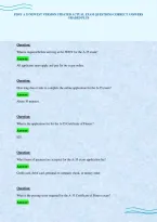 Fdny A 35 Newest Version Updated Actual Exam Questions Correct Answers Graded