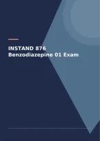 INSTAND 876 Benzodiazepine 01 Exam