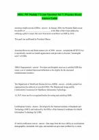 MHA 705 Module 7 Exam 7 questions with complete solutions already passed A GUARANTEED