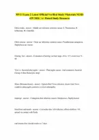 MVU NURS 629 Exam 2 questions and answers latest 2026 graded A Verified Latest Update
