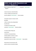 OMSA study guide Questions and Answers &lpar;Rated A&plus;