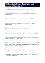 OMSA-study Exam Questions and Answers &lpar;Rated A&plus;&rpar;&period;
