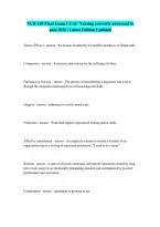 NUR 110 Final Exam CCAC Nursing correctly answered to pass QUESTIONS AND ANSWERS RATED A LATEST UPDATE 2026