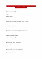 Nur 210 Exam 4 Galen questions with answers graded A 20262027 100 Correct Answers Verified A Graded