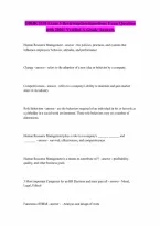 OBHR 3330 Exam 3 Reviewupdatedquestions correct answers Exam Question with 100 Correct Answers 2026
