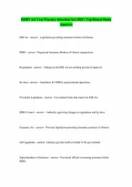 RIBO Act Test Practice Questions and answers graded A 2026 updated 100 Correct Answers Verified A Graded