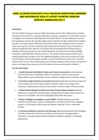 Cwel Illinois Exam Dcfs Full Package Questions Answers And Rationales 2026-27 Latest Updated Version&period;pdf
