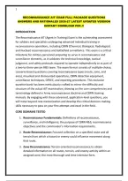 Reconnaissance Ait Exam Full Package Questions Answers And Rationales
