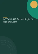 INSTAND 411 Bakteriologie &lpar;3 Proben&rpar; Exam
