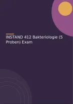 INSTAND 412 Bakteriologie &lpar;5 Proben&rpar; Exam