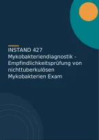 INSTAND 427 Mykobakteriendiagnostik - Empfindlichkeitspr&uuml;fung von nichttuberkul&ouml;sen Exam