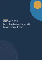 INSTAND 421 Mykobakteriendiagnostik - Mikroskopie Exam
