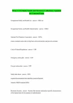 WGU C172 Study Guide Set Questions and Answers Already Passed Guaranteed Pass
