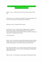 WGU C458 Health Fitness and Wellness Complete Questions and Verified Answers