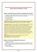 Wgu D027 Oa Exam Actual Exam Test Bank 200 Questions And Correct&NewLine;Detailed Answers With Rationales A&plus; Graded