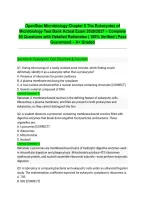 OpenStax Microbiology Chapter 5 The Eukaryotes of Microbiology Test Bank Actual Exam 2026&sol;2027 &ndash; Complete 50 Questions with Detailed Rationales &vert; 100&percnt; Verified &vert; Pass Guaranteed &ndash; A&plus; Graded