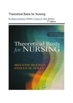 Test Bank - Theoretical Basis for Nursing&comma; 7th Edition &lpar;McEwen&comma; 2026&rpar;&comma; Chapter 1-24 Fully Covered