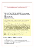 ICC 93 Tall Mass Timber Buildings Exam Questions And Correct Answers Verified Answers&NewLine;Plus Rationales 2026 Questions & Answers Instant Download Pdf