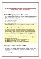 NYC Sign Hanger License Exam Questions With Correct Answers Verified Answers Plus&NewLine;Rationales Questions & Answers Instant Download Pdf