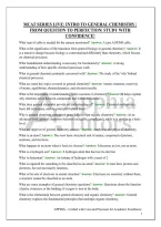 Mcat Series Live&colon; Intro To General Chemistry &vert; From Question To Perfection&vert; Study With Confidence&excl;