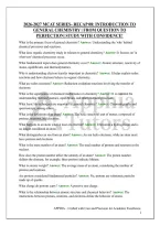 2026-2027 Mcat Series- Recap 08&colon; Introduction To General Chemistry &vert; From Question To Perfection&vert; Study With Confidence&excl;