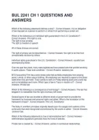 Bul 2241 Ch 1 Questions And Answers