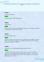 Fdny Fire Lif 2 Updated Actual Exam Questions Correct Answers Graded A
