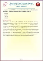 Qme Actual Exam &vert; Qualified Medical Evaluator  &vert; Frequent Repeated Questions and Correct Answers &vert; Latest Update &vert; Not Specified &vert; 98 Questions &vert; 2026&sol;2027&NewLine;