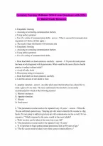Basic Geriatric Nursing Williams 2026 Exam Question with 100 Correct Answers 2026