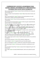 Comprehensive Genetics And Reproduction&colon; Mitosis&comma; Meiosis&comma; And Inheritance &vert; From Question To Perfection&vert; Study With Confidence&excl;