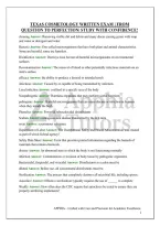 Texas Cosmetology Written Exam &vert; From Question To Perfection&vert; Study With Confidence&excl;