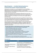 Meta Blueprint Samenvatting &vert; Marketing Science Professional Examen