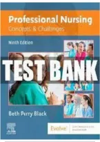 Test Bank for Professional Nursing Concepts and Challenges 9th Edition