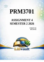 PRM3701 Assignment 2 Semester 2 2026