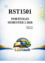 RST1501 Portfolio Semester 2 2026