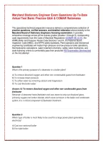 Maryland Stationary Engineer Exam Questions Up-To-Date Actual Test Bank&colon; Practice Q&A & COMAR Rationales